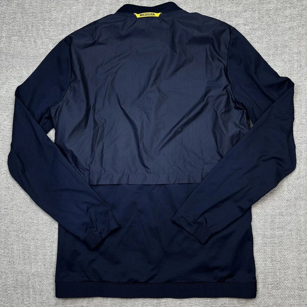 Nike Jordan University Of Michigan Sideline Performance Jacket Men's M Coaches